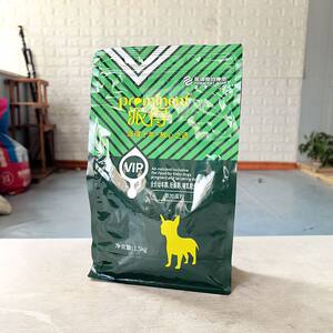 Paide VIP dog food 1.5kg3*0.5kg general natural puppy food Teddy VIP golden retriever Bichon Corgi main food