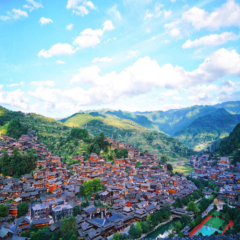 贵州旅游4天3晚跟团游贵阳出发黄果树荔波西江千户苗寨纯玩团