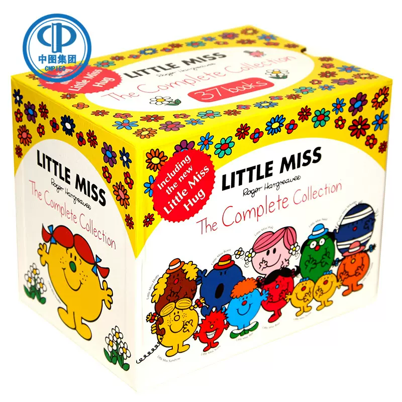 Little Miss 37-copy Complete Set 妙小姐37册全集盒装英文原版英语 
