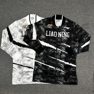 
Li Ning sponsors CBA Liaoning Feibao autumn and winter large size casual sports jacket warm appearance uniform AWDL913