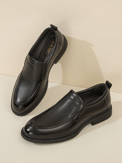 Aokang メンズ レザー ダービーシューズ - 春/秋 ビジネス フォーマル