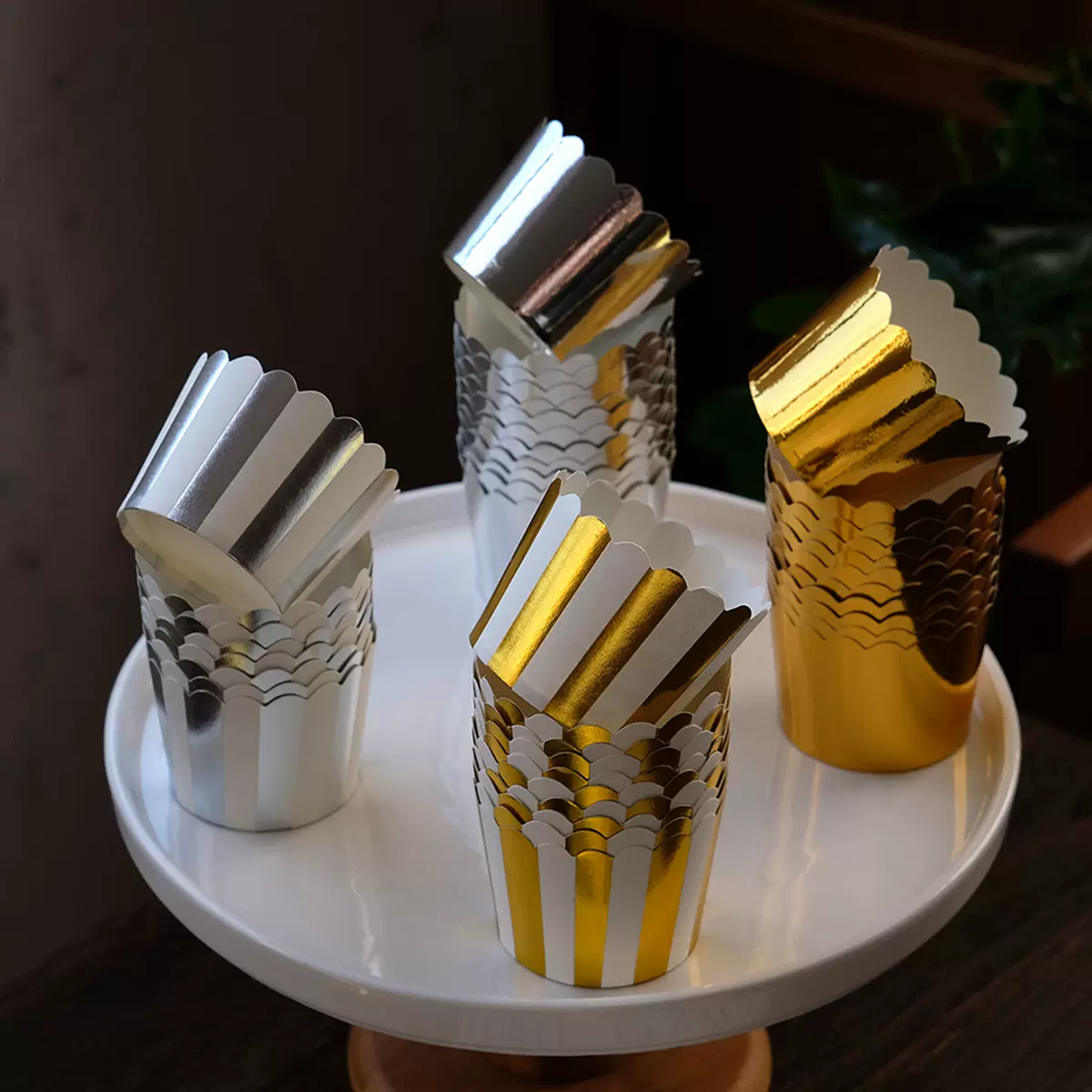 厚生省 金色装飾 盃 銀杯 6枚 342g おまけ 金杯 2枚