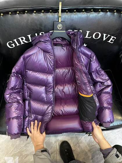 
2026 New Year Style High Quality Outdoor Waterproof Warm Down Jacket 800 Fluffy Bread Down Jacket