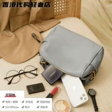 Подушка, сумка на одно плечо, из натуральной кожи