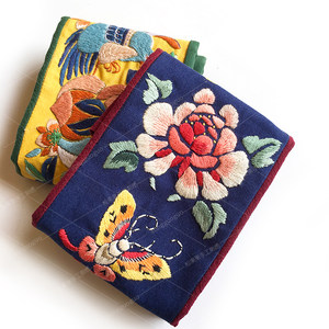 Pine cones, flowers and bird patterns, Chinese wind, ancient embroidery handmade creative DIY sewing European -style embroidery embroidery material kit
