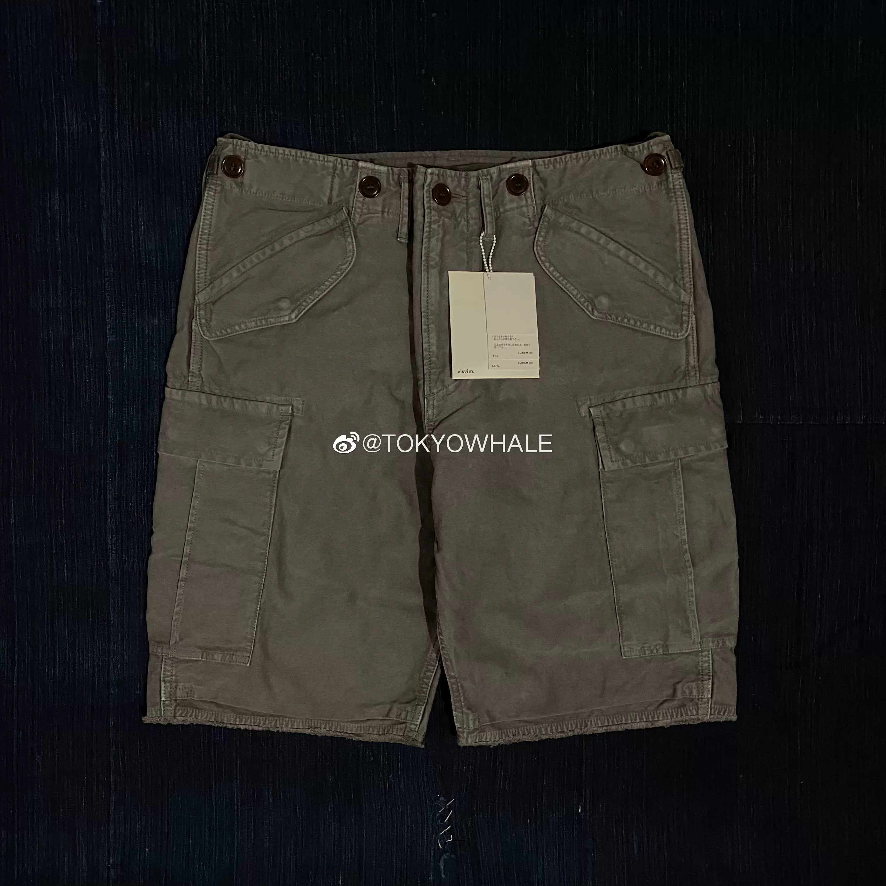 售出】VISVIM 23SS EIGER SANCTION SHORTS HBT 短裤OLIVE