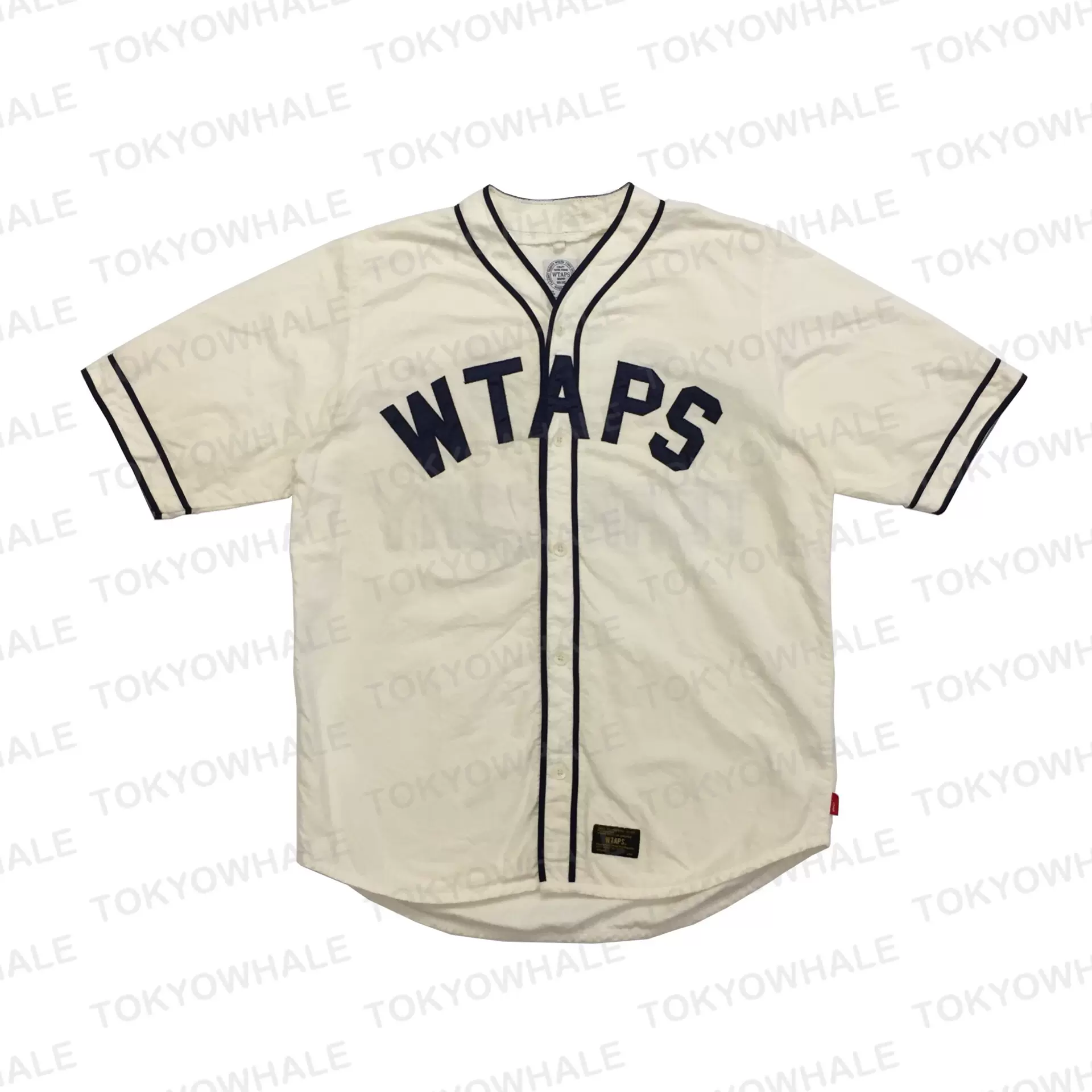 售出】WTAPS 16SS LEAGUE SS/SHIRT.COTTON.OXFORD 棒球衫-Taobao