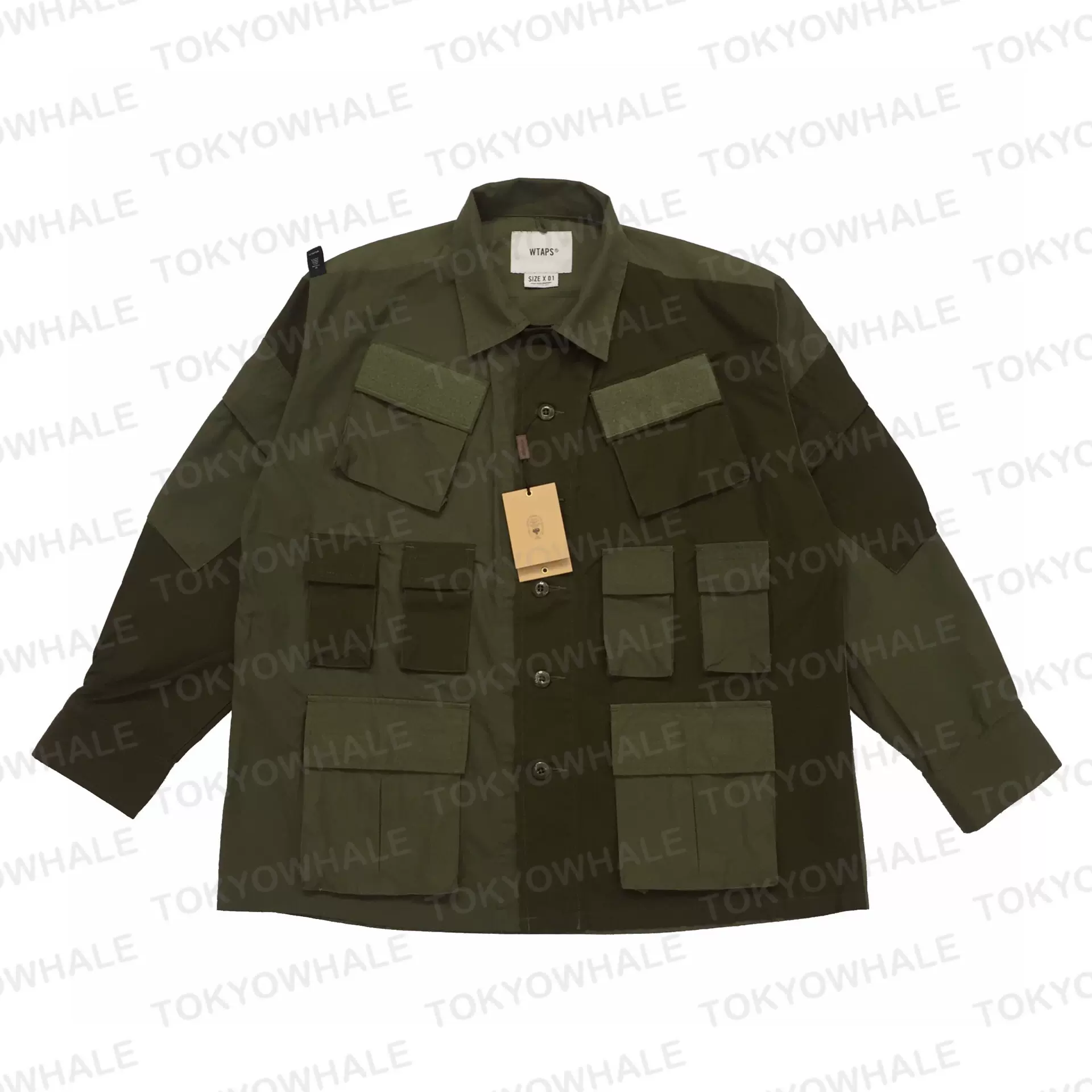 售出】WTAPS 17AW MODULAR/SHIRT.COTTON.RIPSTOP.MIX 十袋-Taobao