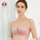Beijiaren adjustable push-up glossy non-wired French bra BC cup thick and thin style breast-retracting tube top bra