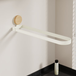 Solid wood clothes hanger storage rack for clothes drying rack storage