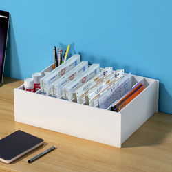 Receipt Storage Box Office Supplies Financial Accounting Vat Special Document Rack Document Envelope Invoice Receipt File Office Desktop Data Bill Multi-Compartment Classification Storage and Organization Box