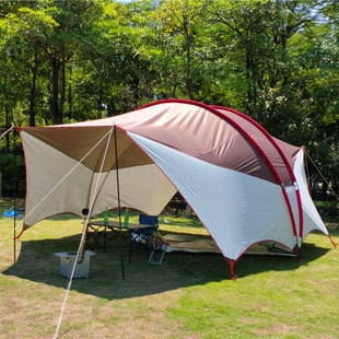 户外防紫外线超大天幕帐篷