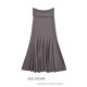 American street low waist folds, fish tail skirt women's atmosphere, slim waist, hip hip skirt, early autumn long skirt