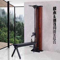 Home-Use Small Bird Multifunctional Single-Side Gantry Base Wall-Mounted Fitness Comprehensive Training Equipment