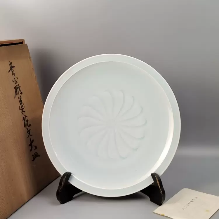 明治时期京都釜师大国造大国寿朗造藏六形兽口错金日本铁壶