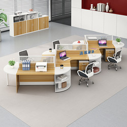 Desk Screen Arc Line Asymmetrical Hall Staff Public Opening 6 Studio Computer 4 Card Seat 7 Creative S