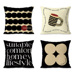 Simple Style Living Room Sofa Pillow, Home Bedside Lumbar Pillow, Car Nap Pillow, High-End New Pillowcase Cushion