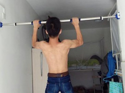 Men's and Women's Wall Dormitory Door Horizontal Bar Men's and Women's Pull-Up Bar Home Indoor Multi-Functional Sports Fitness Equipment