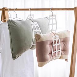 Household Pillow Drying Rack, Balcony Windproof Clothes Drying Rack, Outdoor Pillow Drying Net, Net Rack, Pillow and Doll Rack