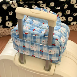 Cute Cosmetic Bag for Women 2025 New Large-Capacity Cosmetic Storage Bag Portable Partitioned Toiletry Bag for Travel