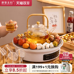 Modern Housewife's Tea-Making Set with Stove, 2025 New Model, Electric Ceramic Stove Tea Set, Health-Preserving Pot