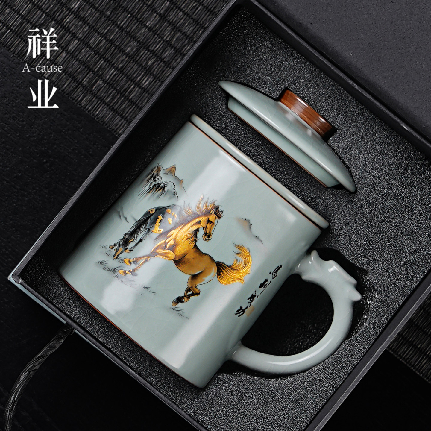 天青汝窑茶器-淘宝逛一逛
