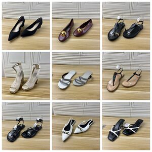 
Lady Shoes foreign trade original single 36 size miscellaneous women's shoes fashionable round toe flat bottom buckle fashion sandals single shoes