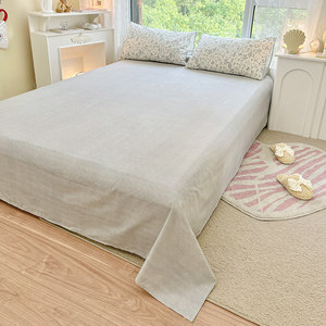 
Custom made size pure cotton bed sheets 100 all cotton spring and autumn fresh large bed sheets for people 250x270 all cotton