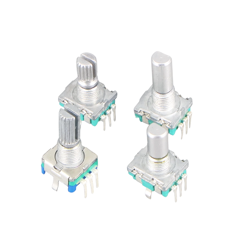 EC11旋转编码器旋钮15/20mm梅花炳/半轴音箱音响数字电位器