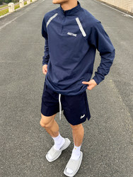 Andtime Urban Sports Outdoor Fitness Heating Spring Stand-Up Collar Running Marathon Basketball Quick-Drying Long-Sleeved T-Shirt