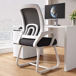 Computer Chair for Home Use, Comfortable for Long Sitting, Ergonomic Backrest Chair, Dormitory Study Office Chair, Adjustable Gaming Swivel Chair
