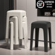 Plastic stool Household thick stacking square bench modern simplicity, strong, durable dining table stool spare high chair