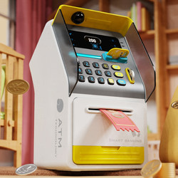 Atm Piggy Bank 2026 New Model for Children, Can Deposit and Withdraw, Only Deposits, No Withdrawals, Popular Online, Password-Protected, Savings, for Boys and Girls
