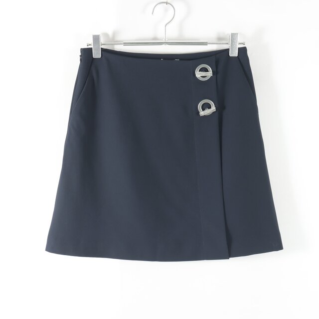 Japanese style commuting versatile side invisible zipper high waist slim short skirt for women solid color fashionable hip skirt