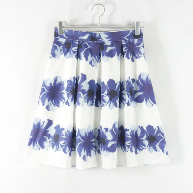 Daily single spring new commuter versatile side invisible zipper high waist slim short skirt women's printed fashionable skirt
