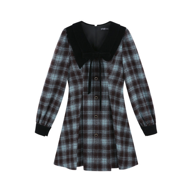 College Style French Retro Doll Collar Dress