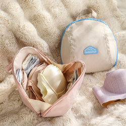 Underwear Storage Bag, Travel Underwear and Socks Storage Pouch, Three-In-One Portable Organizer for Intimate Clothing