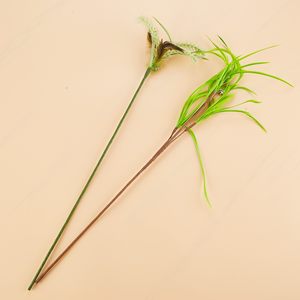 [Free shipping for multiple provinces] Cat toys simulated plants, feather bells, long poles, tease cat sticks, self-satisfied dog tail grass