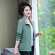 Spring coats for middle-aged and elderly women and mothers, casual loose spring and autumn jackets, thin windbreakers