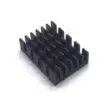 Tản nhiệt màu đen 14*6*20 chip tản nhiệt có rãnh nhôm định tuyến tản nhiệt điện tử nhà máy bán trực tiếp pc gaming tản nhiệt nước custom Linh kiện tản nhiệt