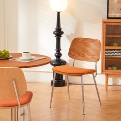 Medieval style milk tea shop cafe table and chair combination