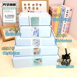 Factory Direct Sale Storage Milk Foam Airplane Box Blue Gift New Model Express Delivery Card Packaging Novel Album Storage Gift Box