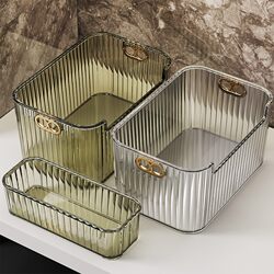 Yanshen Desktop Storage Box, Dressing Table, Cosmetics, Facial Masks, Skin Care Products, Miscellaneous Items, Coffee Table, Snacks, Organizing Basket, Acrylic