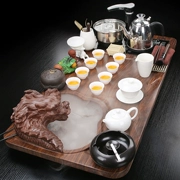 Nước chảy nguyên tử hóa bộ trà Kung Fu hộ gia đình hoàn toàn tự động bộ trà văn phòng hiện đại tiếp nhận tích hợp khay trà đơn giản
