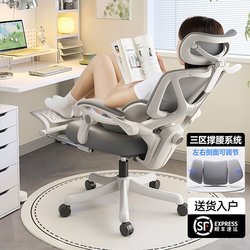 German Computer Chair for Home Use, Comfortable for Long Sitting, Ergonomic Chair with Lumbar Support, Office Reclining Backrest, Gaming Chair Seat