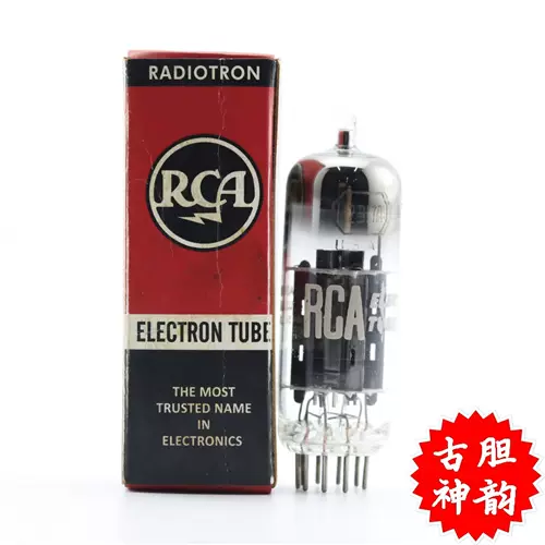 RCA 真空管 12BH7A 未使用に近い 2本セット RCA 真空管 12BH7A 未使用