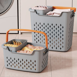 Dirty Clothes Basket for Home Use, Large Capacity Laundry Basket, Bathroom Dormitory Dirty Clothes Basket, Storage Bin for Dirty Clothes