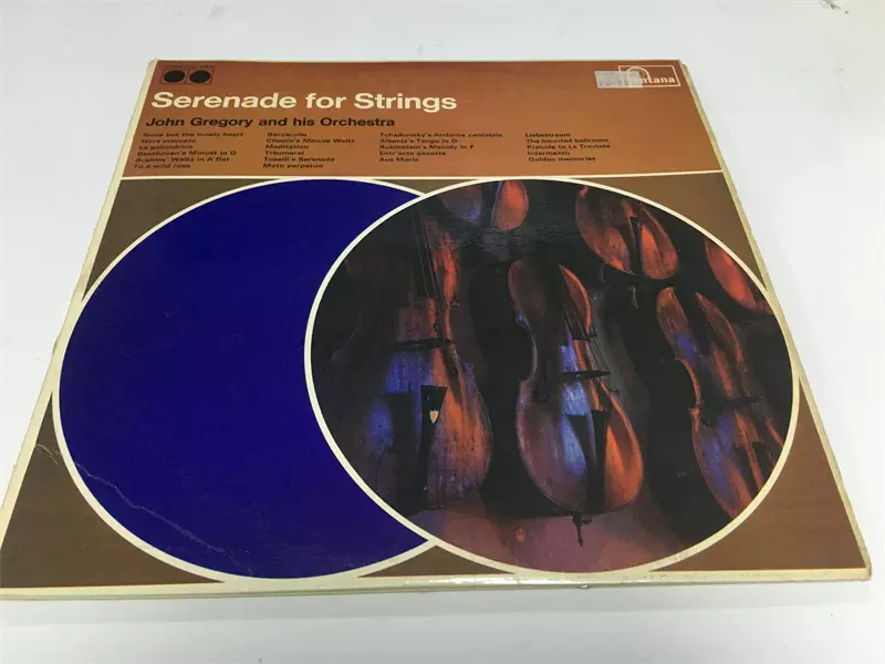 SERENADE FOR STRINGS /JOHN GREGORY AND HIS ORCHESTRA 2LP黑胶-Taobao