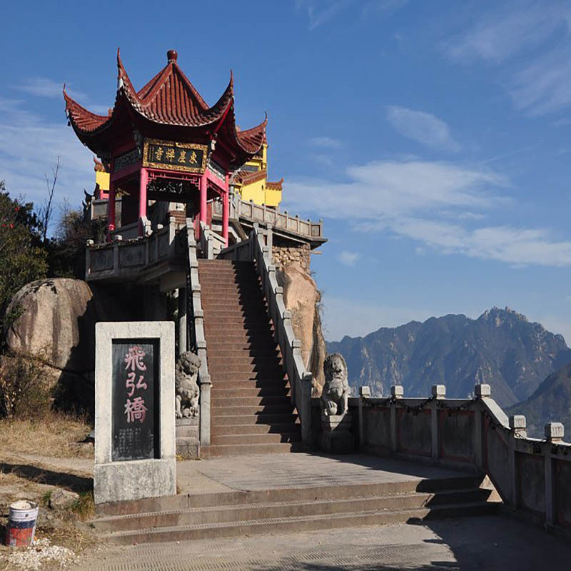 池州九华山2日游 九华山祈福两日住山上 含高铁接送 2人起订