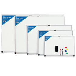 Deli Stationery 7842 7845 7846 Conference Whiteboard Hanging Magnetic Whiteboard Glossy Teaching Training Writing Board